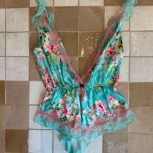 Tropical Victoria’s Secret One piece lingerie